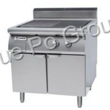 INTECH天然气坑扒炉下掩门柜(1/3坑扒, 2/3平扒) (700)