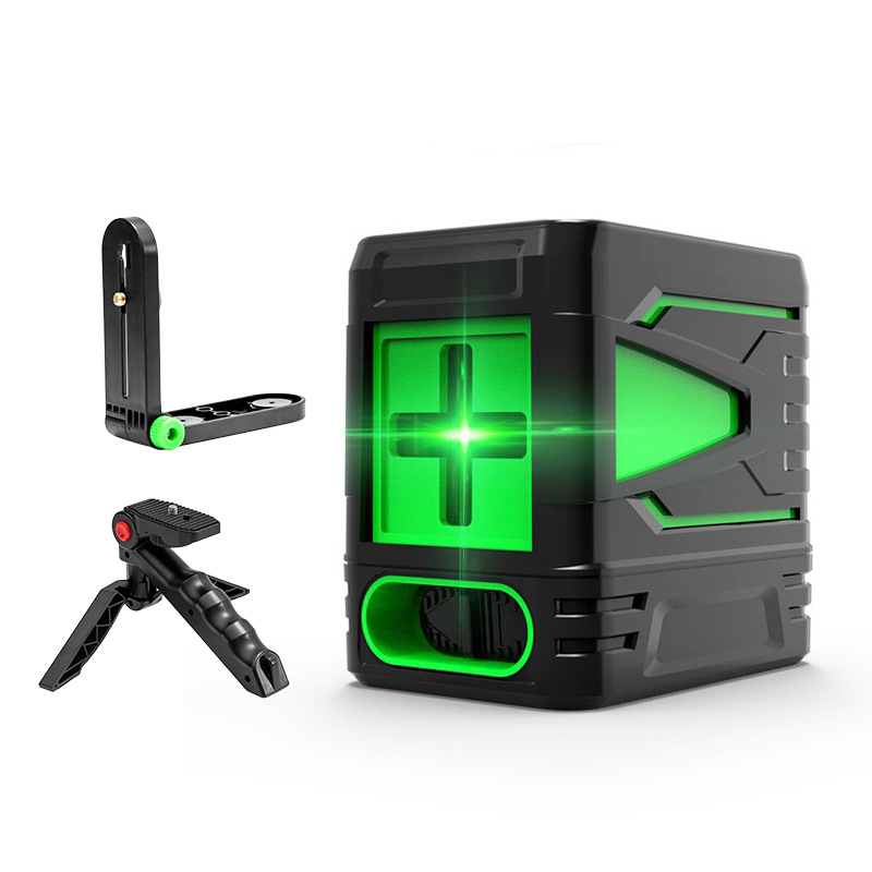 Medidor de línea de 2 hilos, nivel láser, nivel de luz fuerte, nivel láser de nivelación automático especial para exteriores