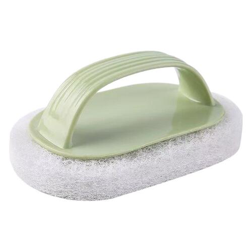 Kitchen and Bathroom Scouring Tile Cleaning Brush Glass Sink Stain Remover Kitchen Cooktop Stove Countertop Wall Surface Stand Clean Cleaning Brush