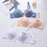 法廊妮5555品牌文胸批发聚拢无钢圈调整型透气无痕女士