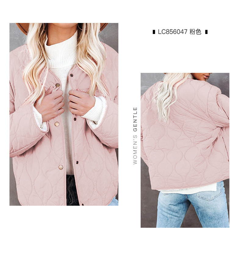 fashion solid color botton cotton jacket Nihaostyles wholesale clothing vendor NSSI74823