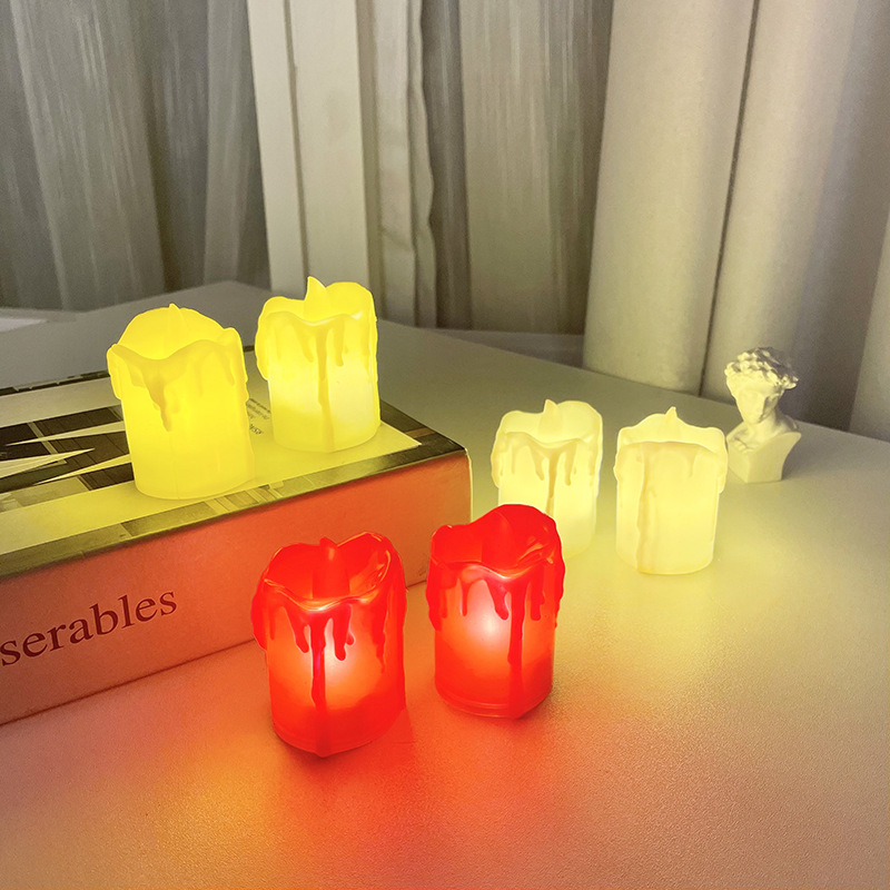 Direct Birthday Party Decoration Tear-shaped Small Candles LEDAtmosphere Setting Candles With Many Options