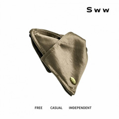 SWW缎面贝壳三角抓夹鲨鱼夹高级感气质后脑勺发夹发饰