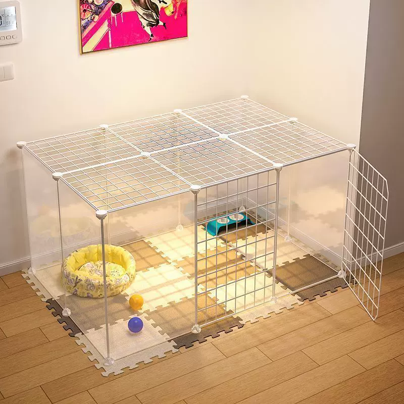 狗狗定点上厕所训犬专用围栏狗窝宠幼犬栅栏隔离门中小型犬狗笼子