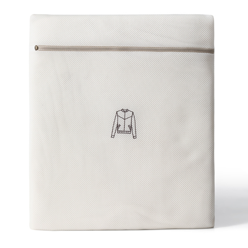 Bordado creativo impreso bolsa de lavandería engrosada sandwich bolsa de lavado hogar anti-deformación máquina de lavado bolsa de ropa interior al por mayor