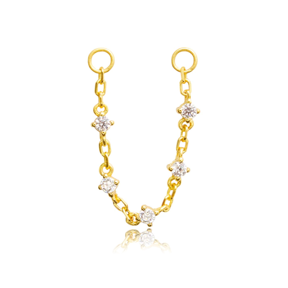 Daily, Street Occasion 925 Sterling Silver Material Geometric Pattern Women'S Gender Inlay Design 1 Piece 925 Sterling Silver Zircon Geometric Drop Earrings