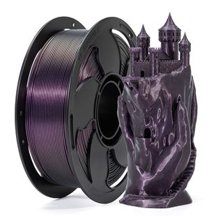 FDM Tosen 3D Printing Consumables PLA Chameleon Starlight Purple 3D Printer Consumables 1KG Magic PLA Consumables