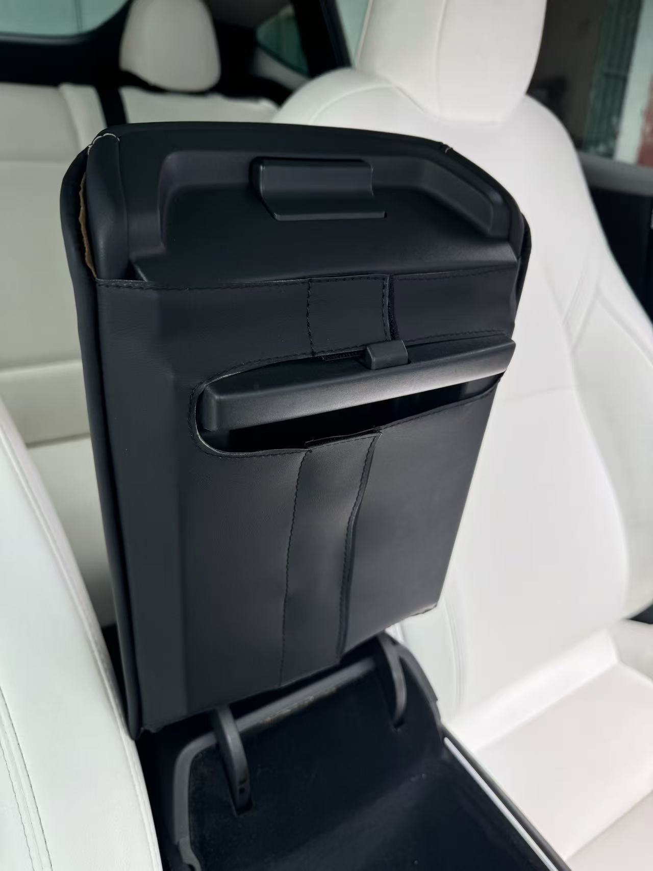 Suitable for Tesla's New Version of Model 3/Yl Car Armrest Box Storage Box Protective Cover Armrest Box Heightening Pad