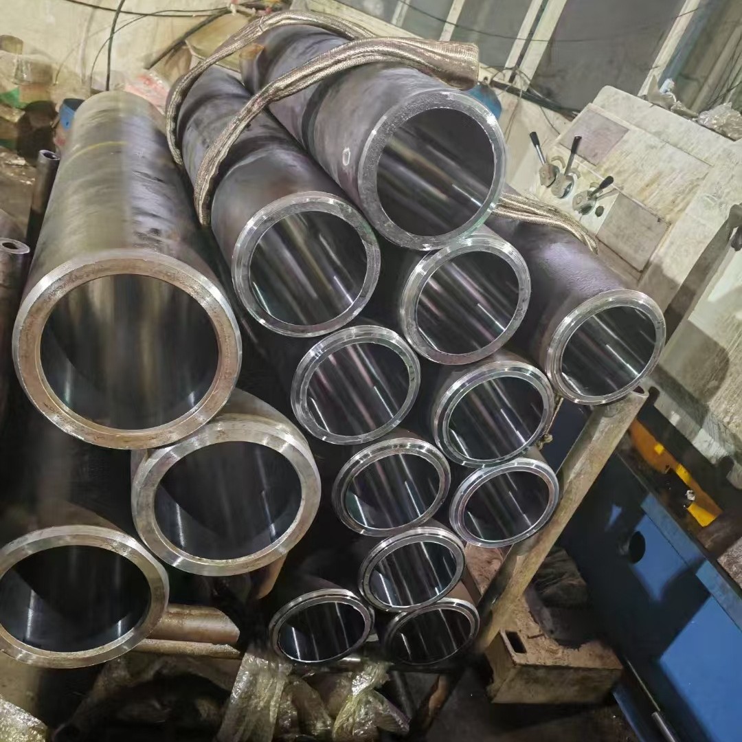 27SiMn合金钢厚壁油缸管挖掘机起重机油缸筒调质热处理冷拔无缝管