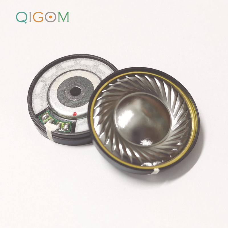 QGM 超薄型 40MM ユニット ボーカル ベース フルチタン HIFI フル周波数ヘッドフォン スピーカー|undefined