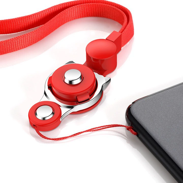 Фабрика спот кошачий кошачий металлический кольцевая пряжка для мобильного телефона