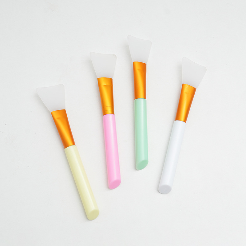 Cepillo de mascarilla de silicona para ajustar la mascarilla Cepillo de silicona Cepillo de belleza Máscara de arcilla suave de silicona para aplicar la herramienta de spa Cepillo de maquillaje