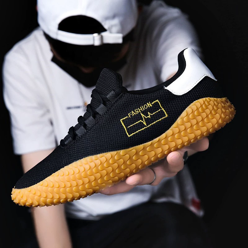 Sports shoes, breathable white shoes, 2020, plus size