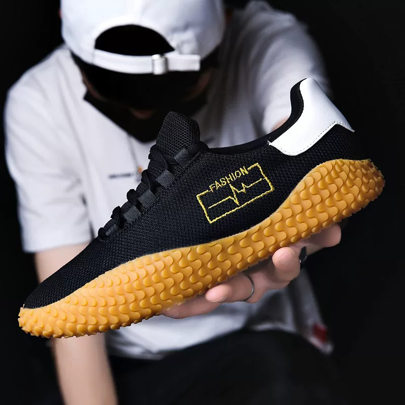 Sports shoes, breathable white shoes, 2020, plus size