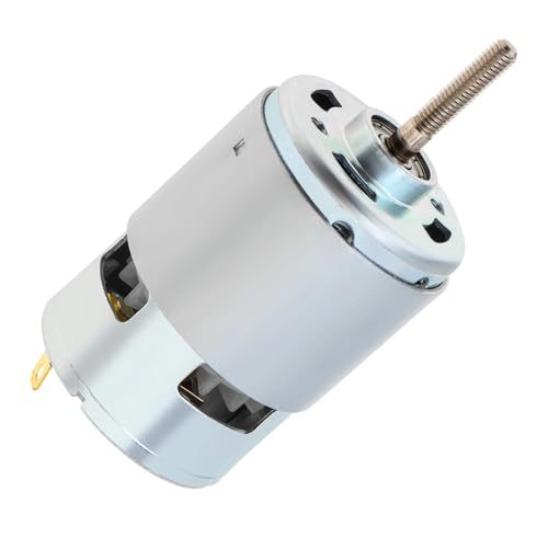 12V DC Elektrik Mühərriki – Mis Sarğılı, İki Oxlu, Universal