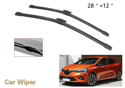 For Renault Windshield Wiper Clio Lutecia 5V Bf 2020-2023 28+12 (Wiper) - clio-lutecia-5v-bf-2020-2023-2812