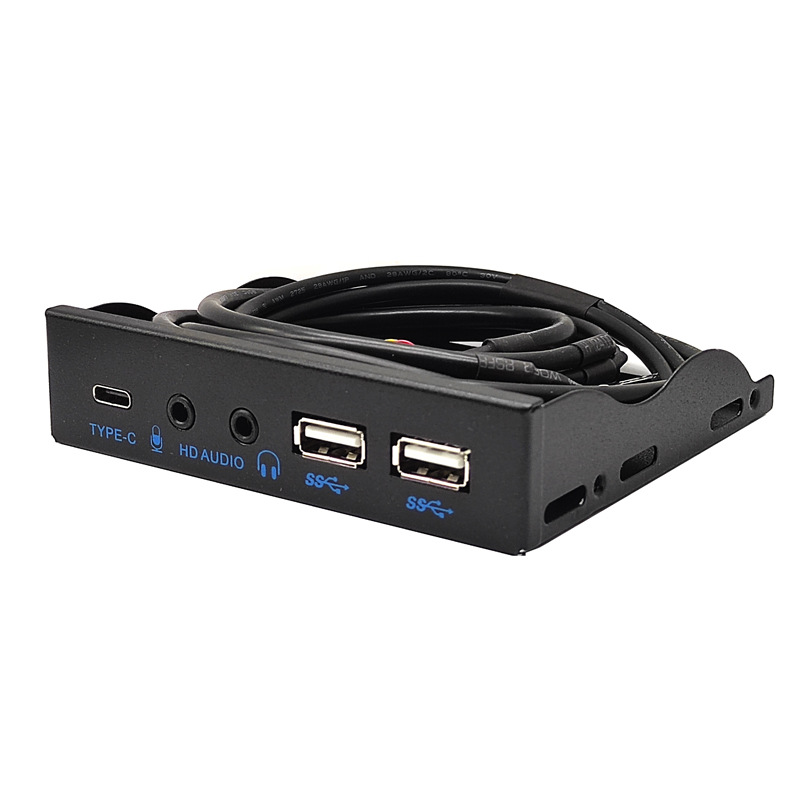 USB3.2����λ10Gbps��ƵHD-AUDIOǰ�����3.5��TYPE-E/19PIN/9��