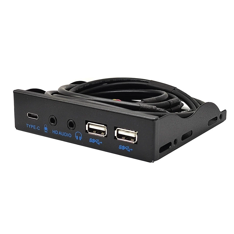 USB3.2 мягкий диск 10Gbps аудио HD-AUDIO фронтальная панель 3.5-дюймовый Type-E/19pin/9 стежков