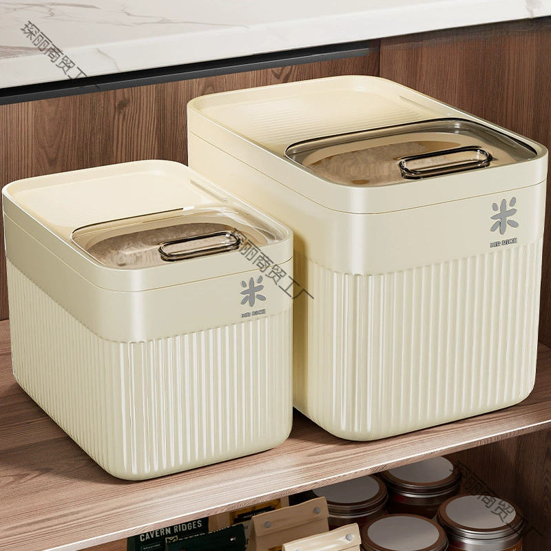 Rice tank, storage box, insect and moisture protection