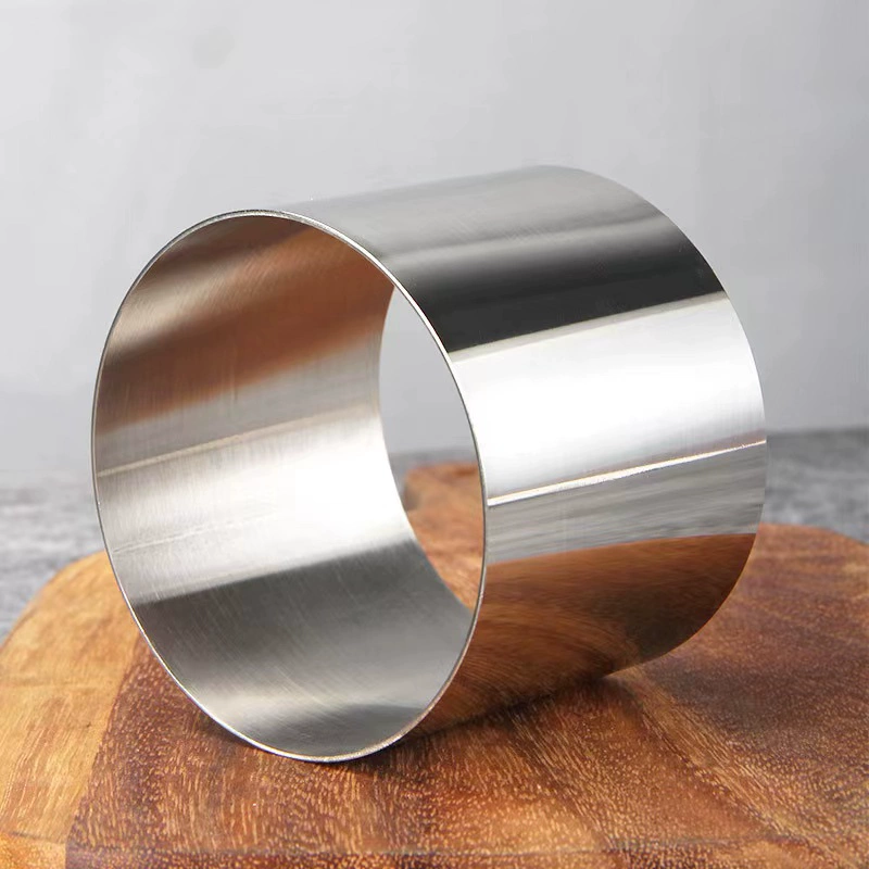 Круглый 8-дюймовый торт из нержавеющей стали 54inch 6inch маленькое кольцо высотой 10 дюймов 6inch форма кольцо для чизкейка и мусса