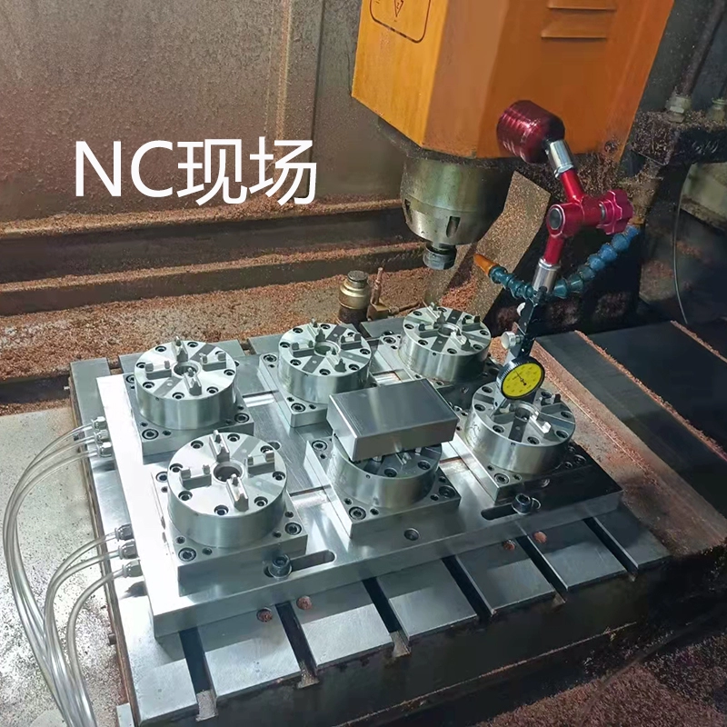 J8 медная работа Чак горизонтальный CNC chuck аэр быстрый зажим пневматический выпуск сиденье ow spark машина Novaqu g3