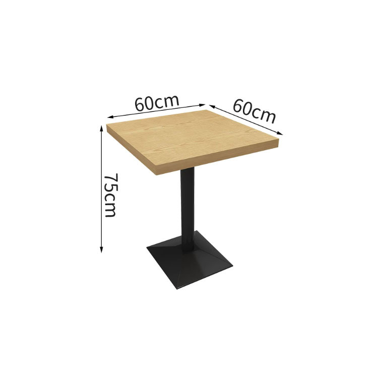 Juego de Mesa y Sillas para Comedor de Madera Maciza para Restaurante