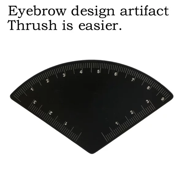 Beginner's One-Minute Eyebrow Drawing Tool, Quick Eyebrow Design Tool, Eyebrow Drawing Caliper, Quick Eyebrow Design Auxiliary Ruler