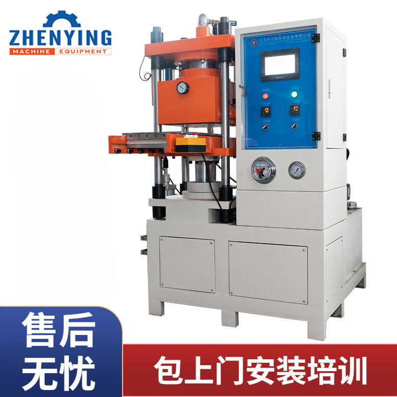 真空硫化机用于字母T恤烫画贴热转印制作硅胶商标一体机