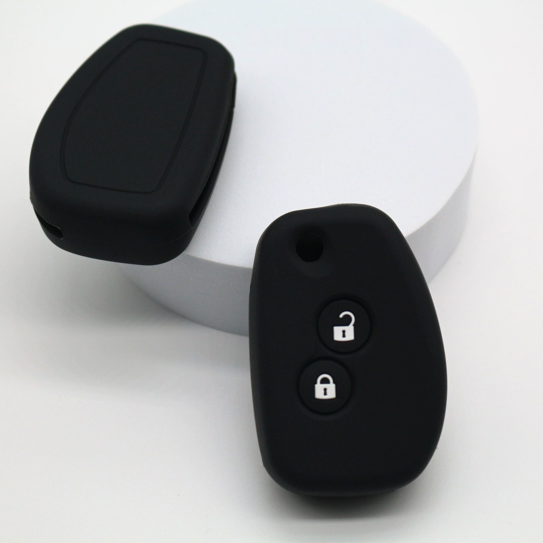 Подходит для Dongfeng Renault Koleo складной двухклавишный силиконовый чехол для ключей автомобиля завод спот оптовые прямые волосы