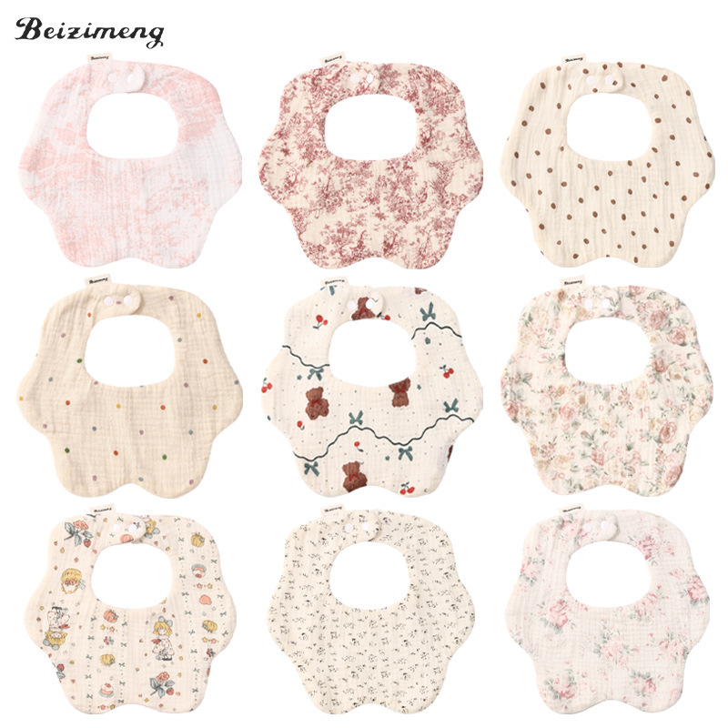 Cotton Yarn Baby Princess Summer Feeding Baby's Slippery Towel Male Newborn Pure Cotton Baby Newborn Anti-Spitting Thin Cotton Yarn Baby Princess Summer Feeding Baby's Slippery Towel Male Newborn Pure Cotton Baby Newborn Anti-Spitting Thin