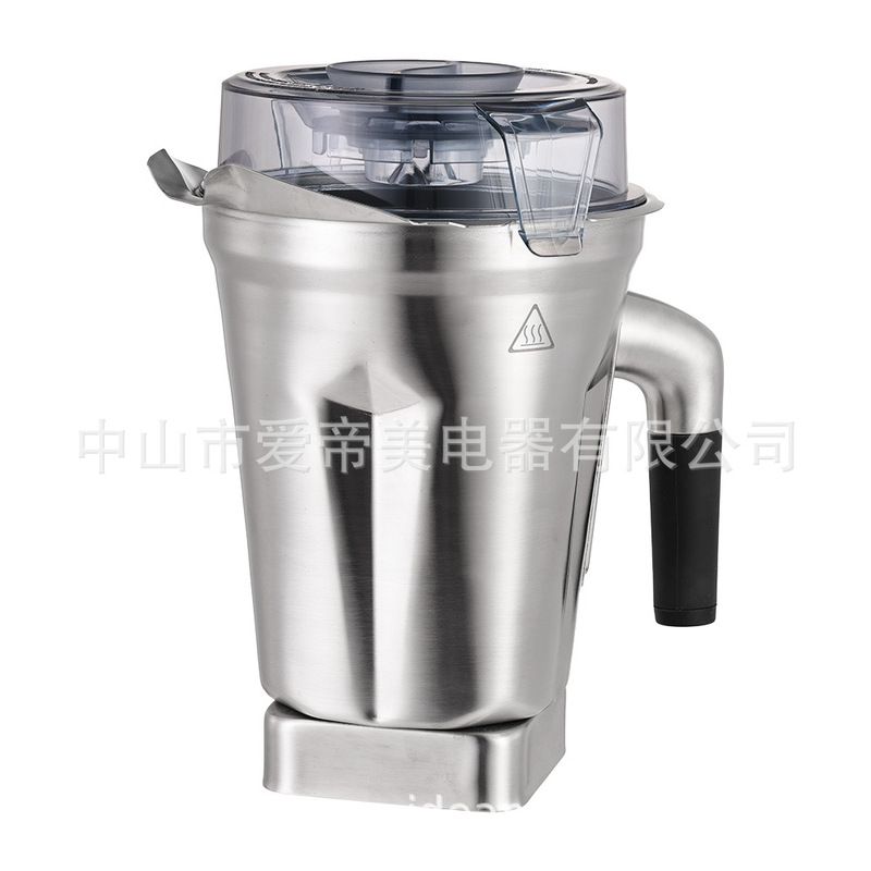 Commercial Blender Cup Bpa Free, Compatible with Nfc Chip, Suitable for Vitamix 64oz Stainless Steel Smoothie Cup