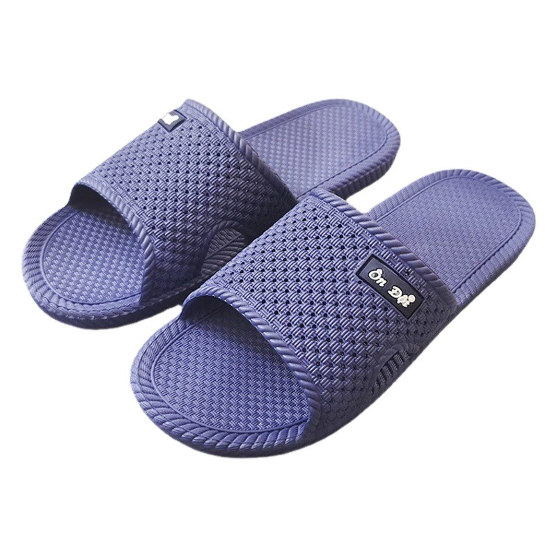 Теплые и удобные домашние тапочки в европейском и американском стиле, нескользящие и водонепроницаемые тапочки для ванной, простой новый стиль для мужчин и женщин на лето.