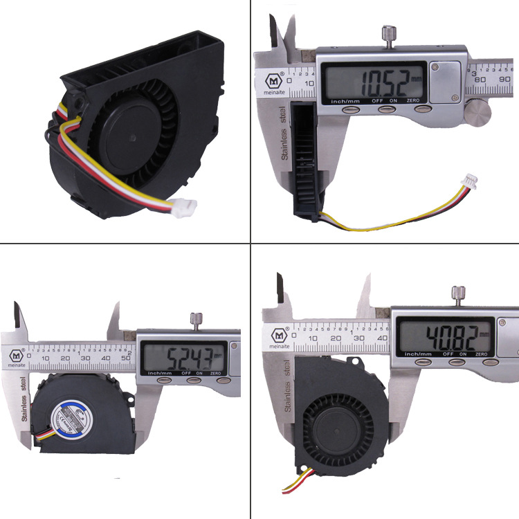 fengheng原厂工业直流5010鼓风机50*50*10mm 5CM 5V12V 涡轮风扇