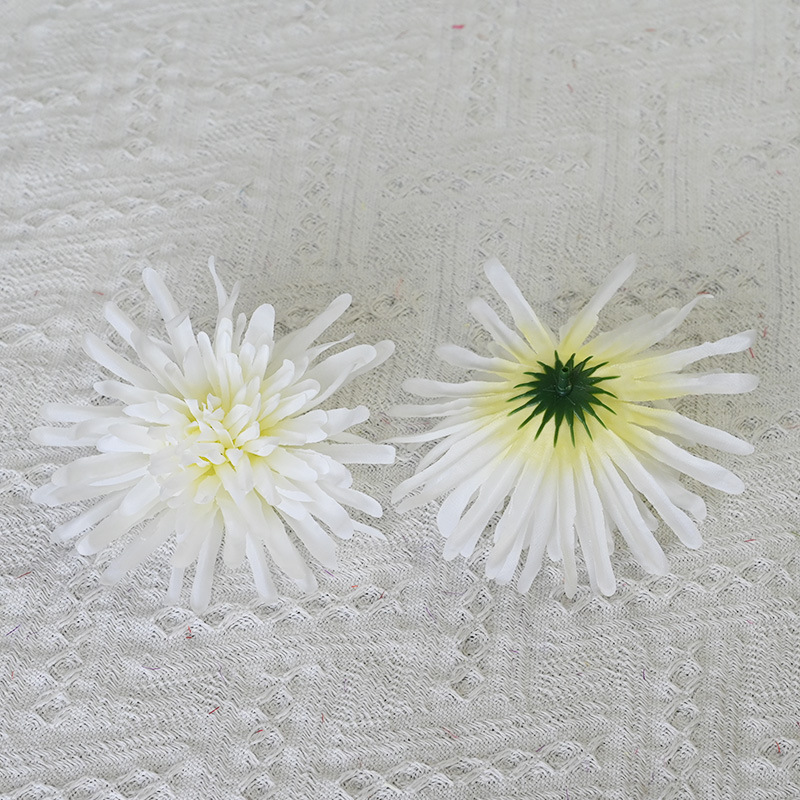 14cm crisantemo imitación aguja de pino crisantemo imitación tela de seda imitación flores DIY imitación flores