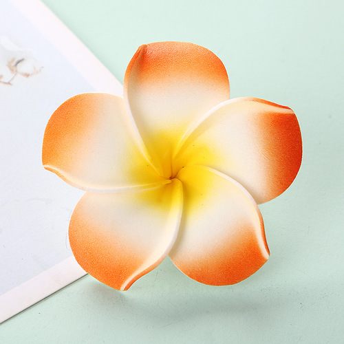 Plumeria hairpin wholesale Dai costume travel seaside vacation plumeria hairpin flower edge clip hairpin headdress
