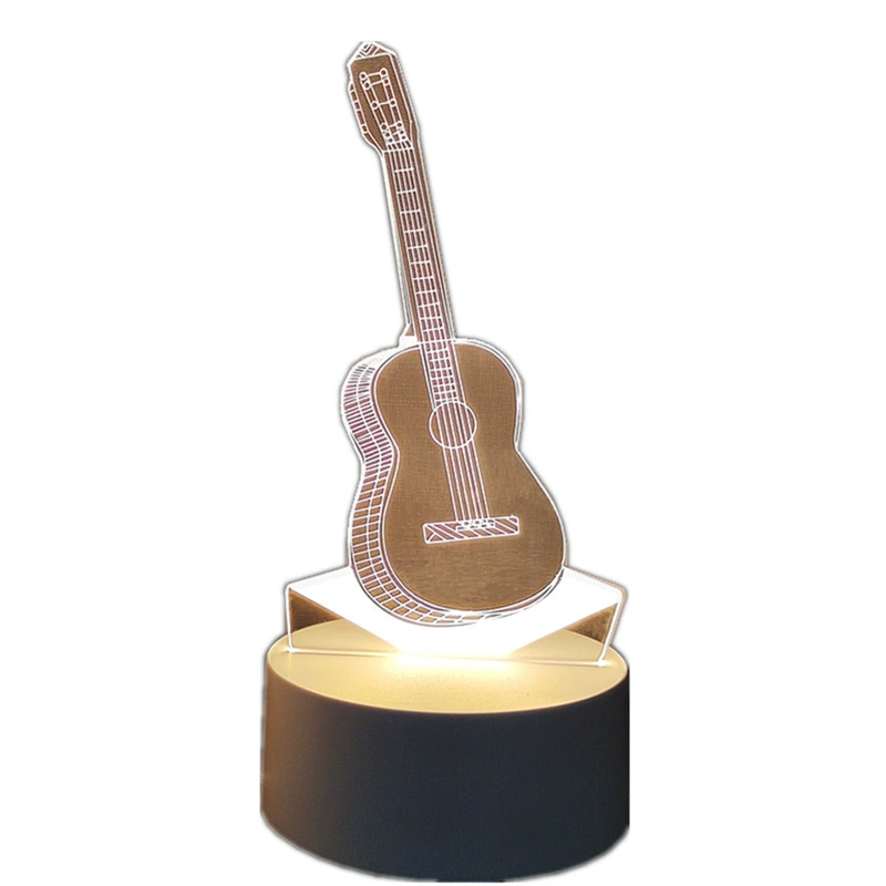 Creative three dimensional night light for bedroom, LED lantern for bed, energy-saving lamp, wholesale, 3D, eyes protection
