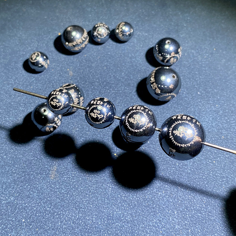 공장 TERAHERTZ KING KONG ARMOR MANTRA BUDDHA 구슬 구슬 구슬 보석 액세서리 성경 구슬 조각 구슬