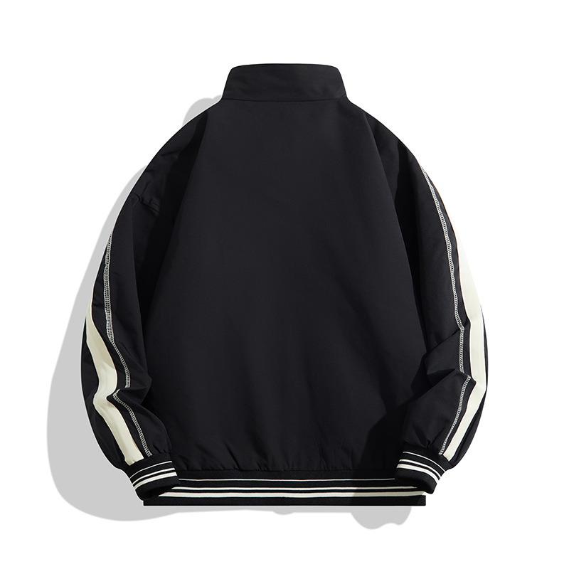 Nuevo estilo japonés fresco hombre chaqueta de cuello de moda callejera suelta pareja chaqueta de trabajo casual hombre chaqueta