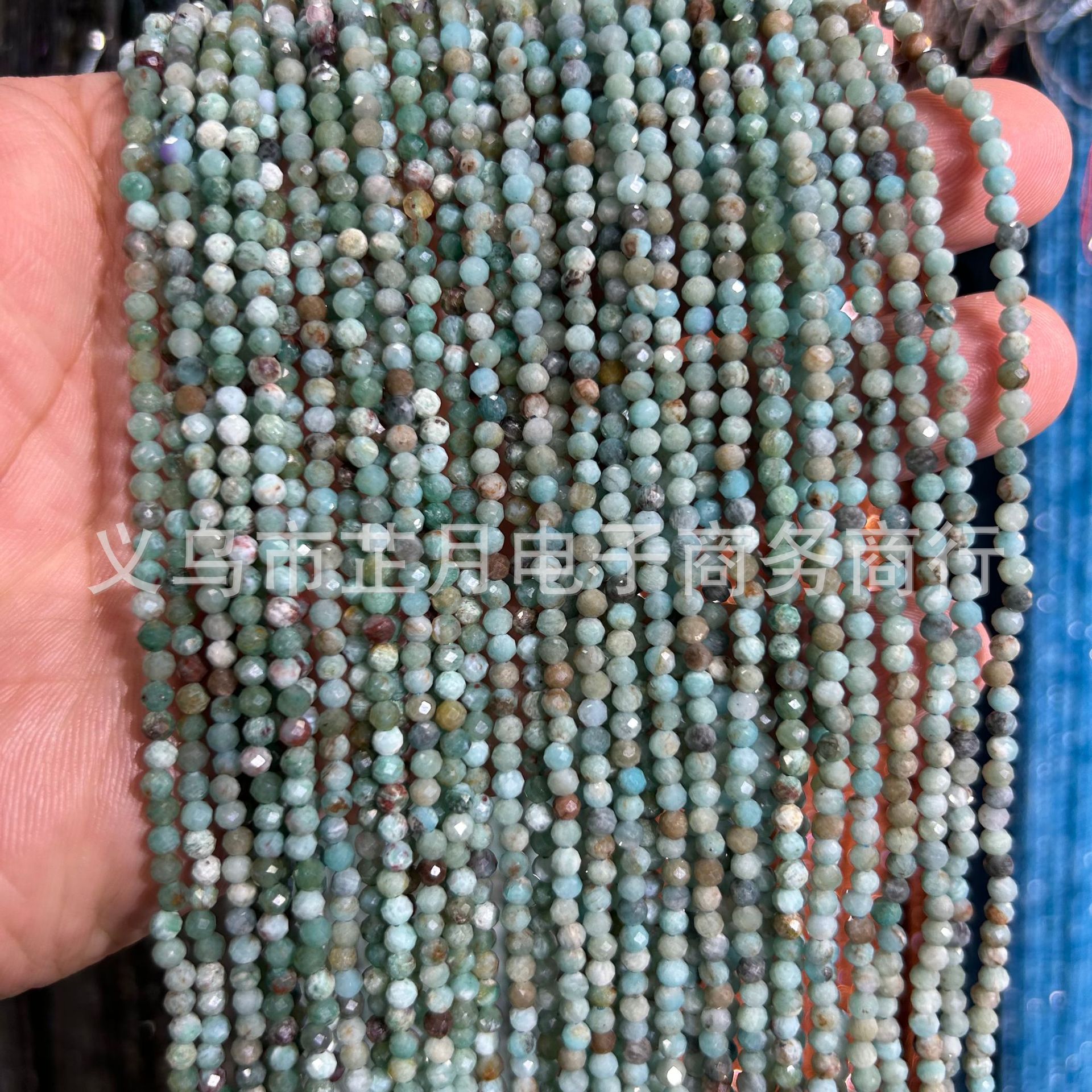 Pequeñas cuentas 2mm3mm4mm facetas todo tipo de ágata Cristal de piedra natural granos sueltos DIY joyería pulsera collar