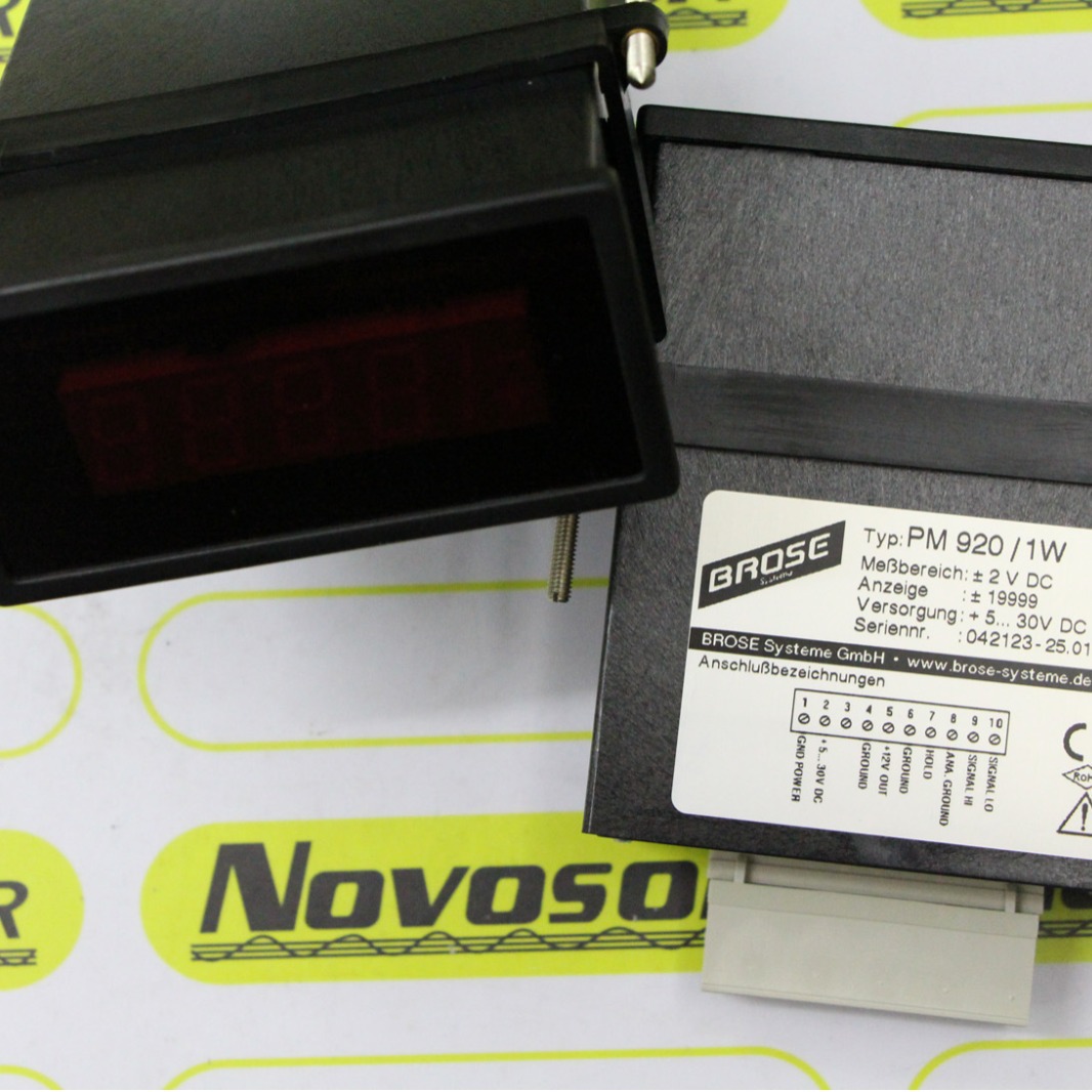 BROSE PM920/1W  042123-25.01.17   PM920先咨询再订期货