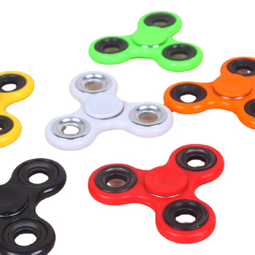 Finger spinner, colorful finger spinner, adult decompression triangular top, edc fingertip spinner