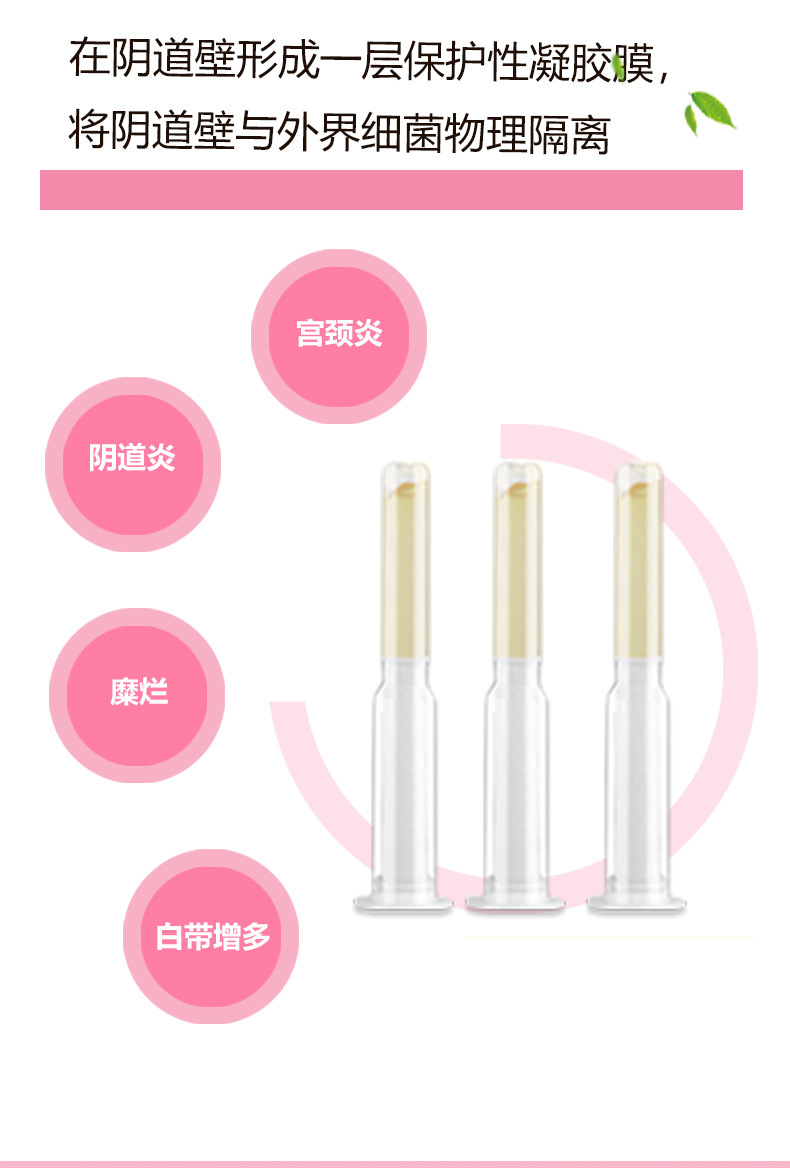 Yao Benren Medical Cervical Gel OEM Custom Formulation 3g x 3 Tubes per Box in use