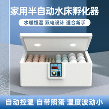 孵化器家用全自动恒温水床孵化机智能小型孵蛋器小鸡芦丁鸡孵化箱