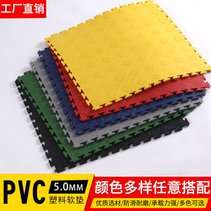 PVC garaje subterráneo estera del piso de plástico cocina baño estera de plástico taller de fábrica de almacén estera del piso