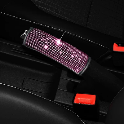 Seatbelt Shoulder Pad, Hot-Drilled | Other Automotive Interior Supplies - pink-diamond