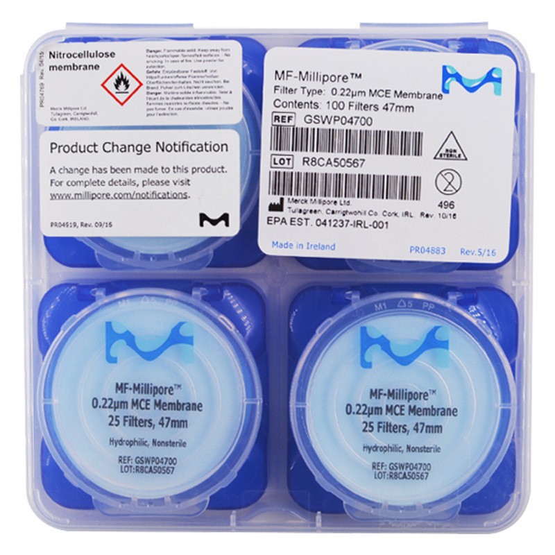 GSWP04700密理博混合纤维素酸酯过滤膜0.22µm 47mm Millipore