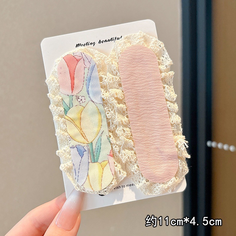 Niños ensanchados velcro tarjeta de cabello bebé no lastimar el cabello fijación del cabello roto artefacto de cabello de niñas bandas de cabello tocado