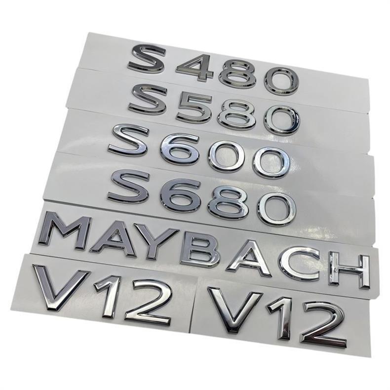 Suitable for 2021-2025 Mercedes-Benz Maybach S450, S480, S580, and S680 models; used for modifying the Maybach emblem
