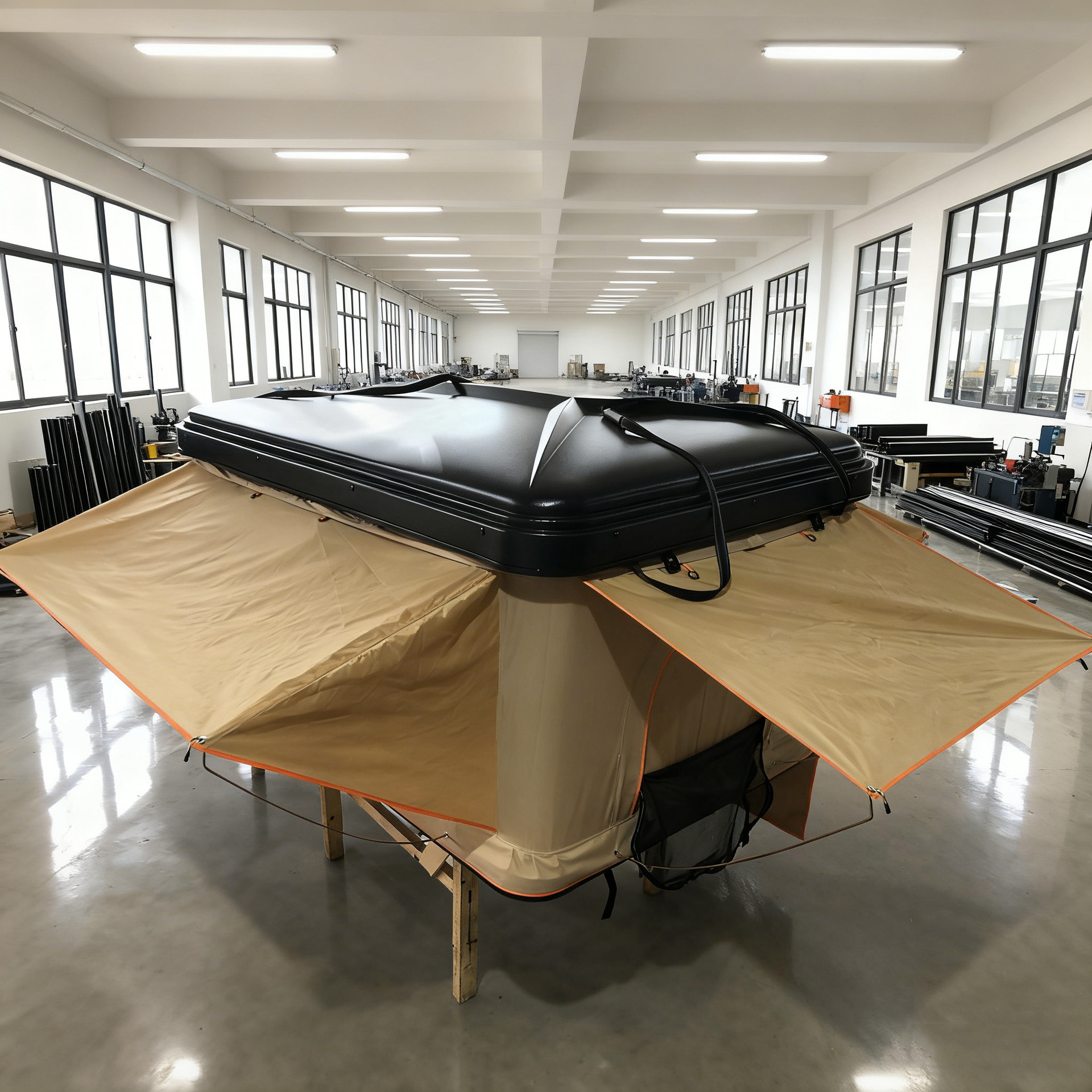 Elevación automática de techo duro al aire libre a prueba de lluvia y protección solar plástico ABS gran tienda de techo de sombrilla