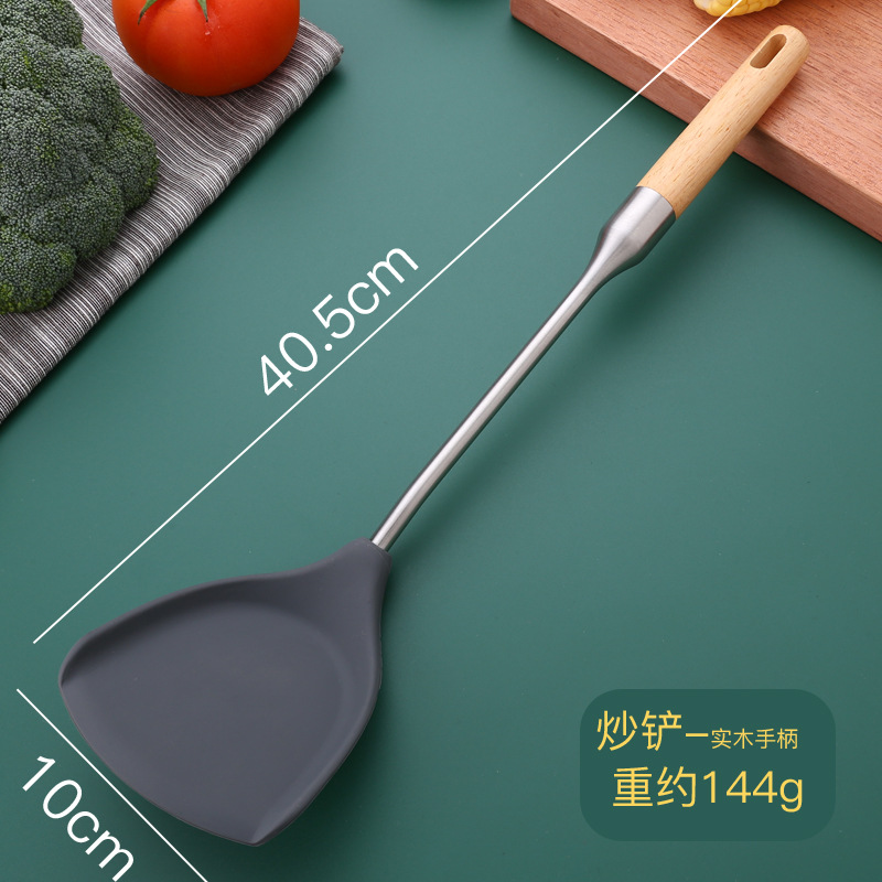 실리콘 나무 손잡이 삽